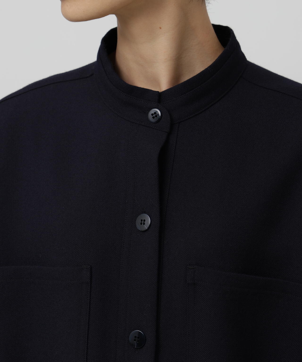 轟木節子×wagona・ドライウールツイルワンピース