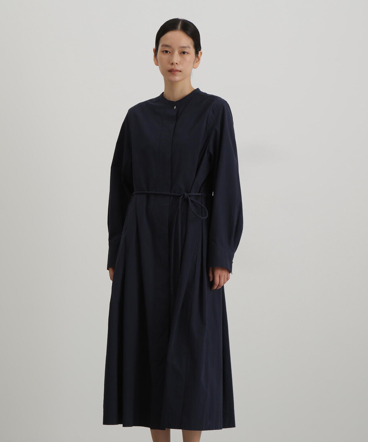 ハイカウントコットンツイルワンピース