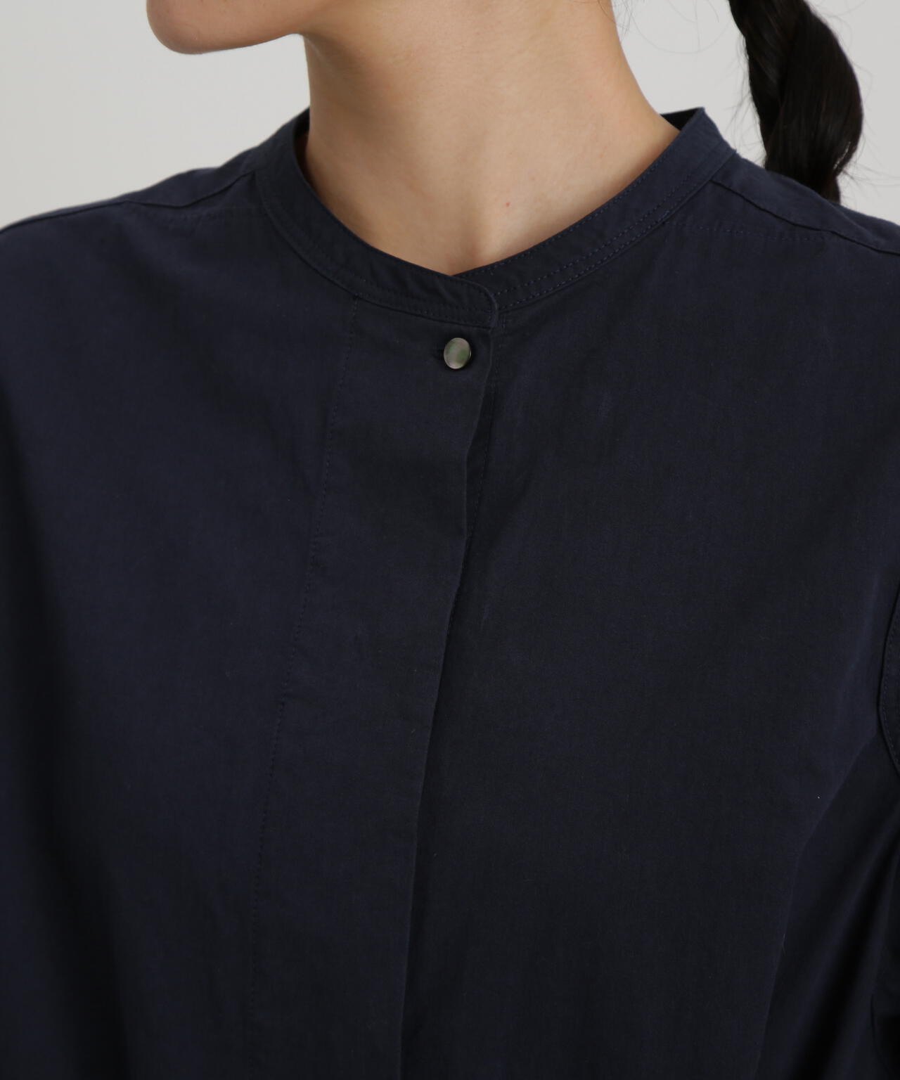 ハイカウントコットンツイルワンピース