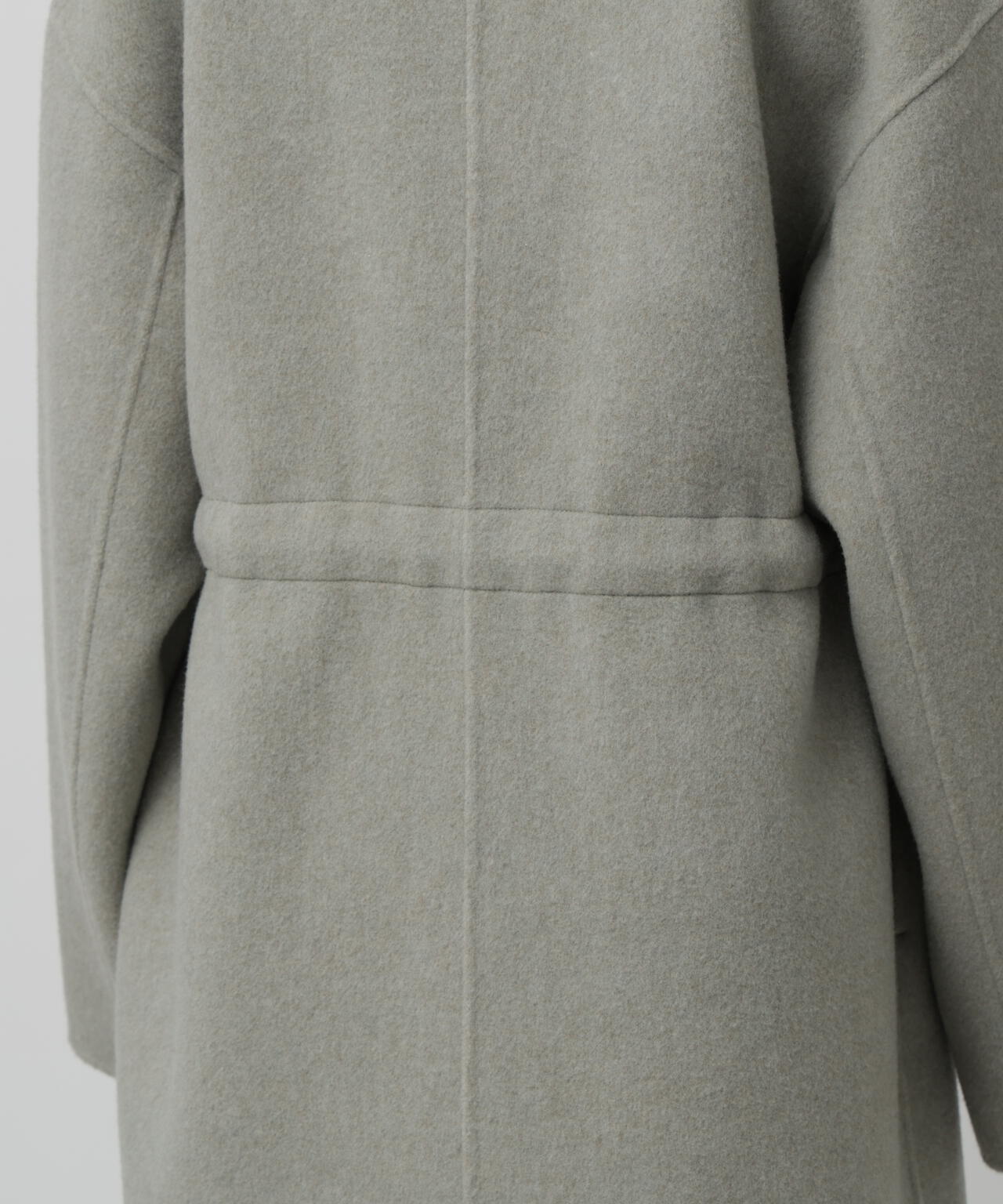 メリンプ配色リバーコート