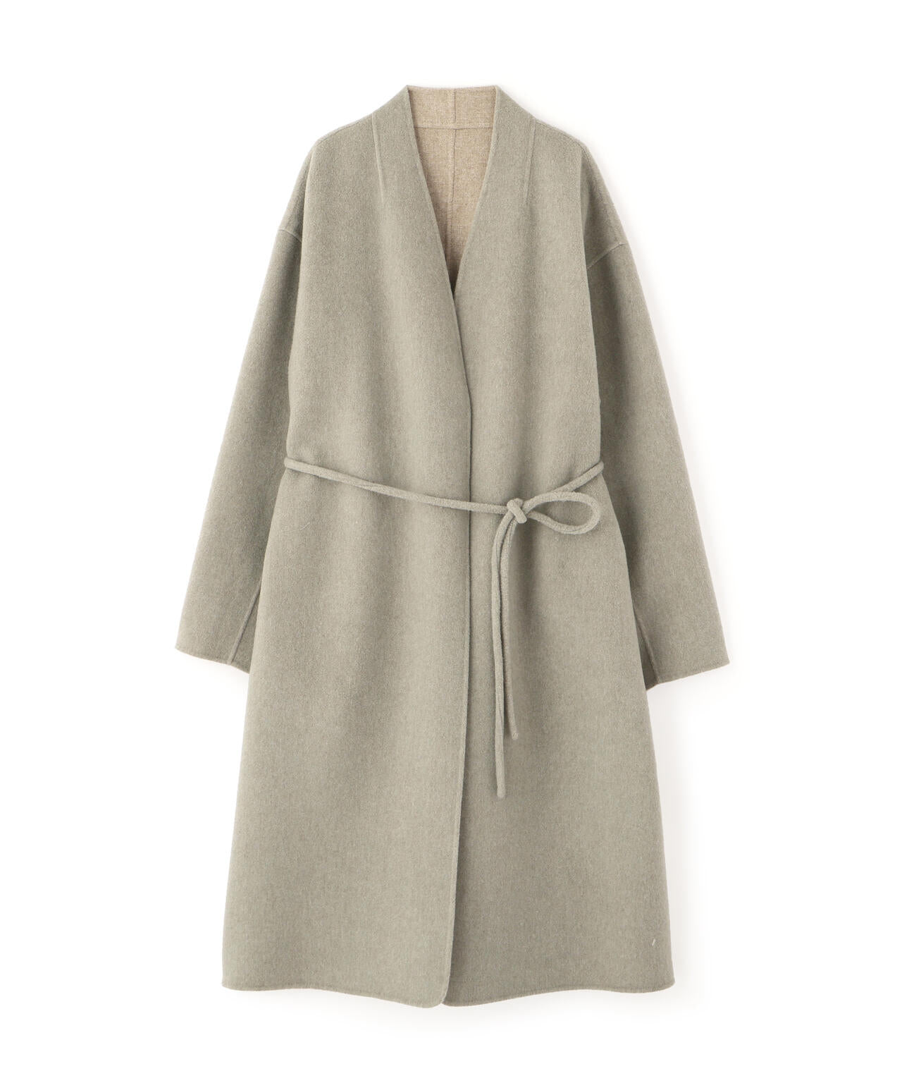 メリンプ配色リバーコート