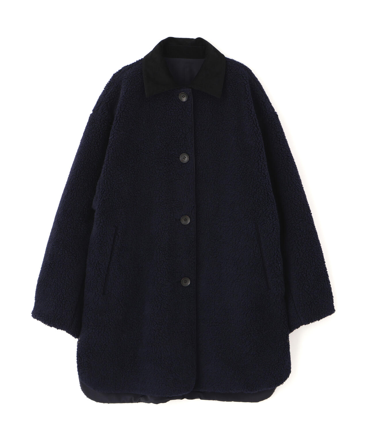 ボア・トスカーナプードルリバーシブルコート