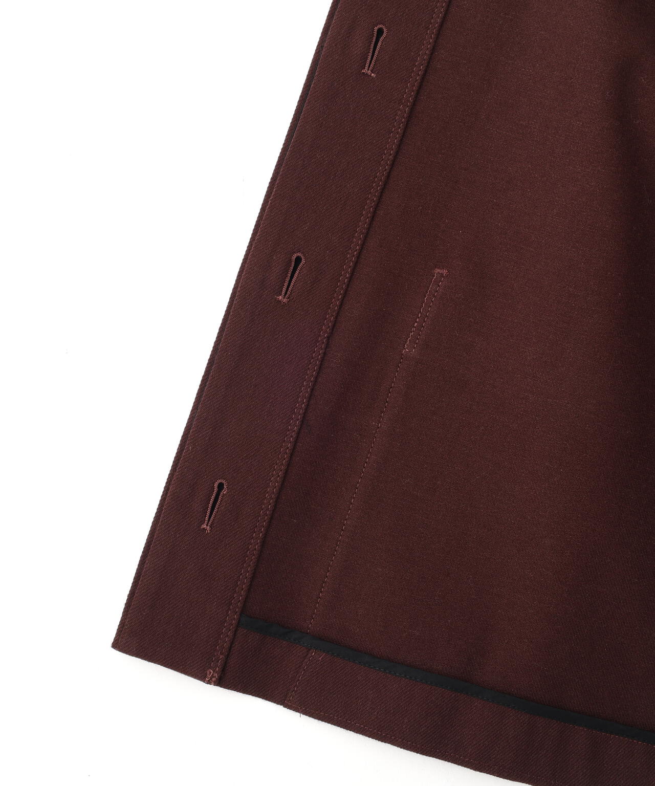 コットンウールショートブルゾン