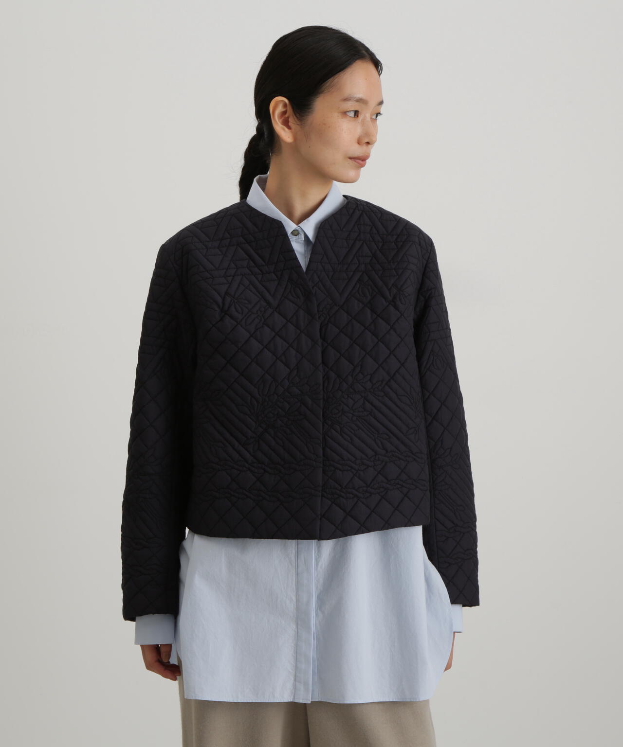 エア-ナイロンブルゾン