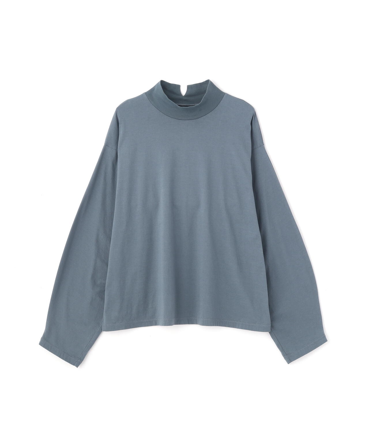 オーガニック天竺ハイネックカットソー