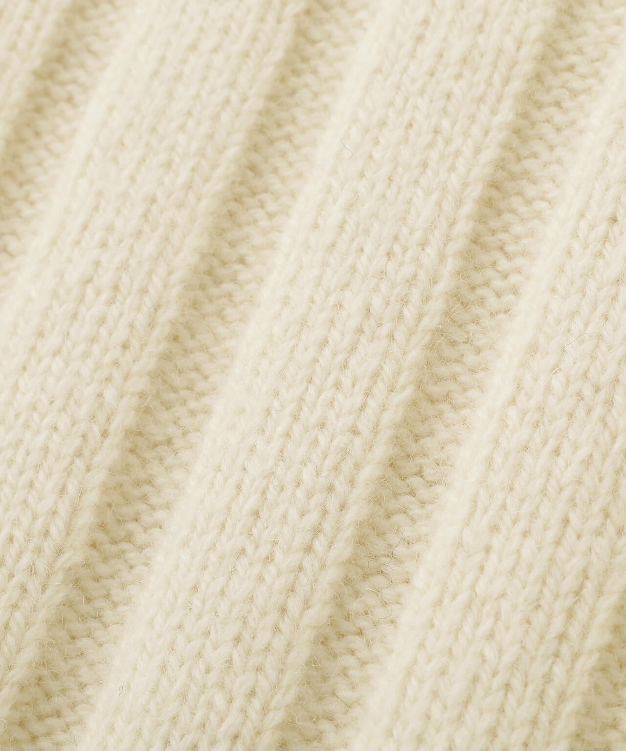 フリンジ袖ニットプルオーバー