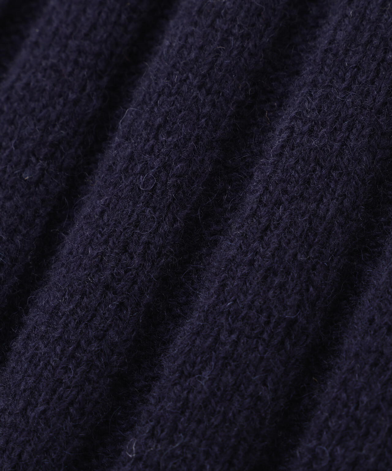 フリンジ袖ニットプルオーバー