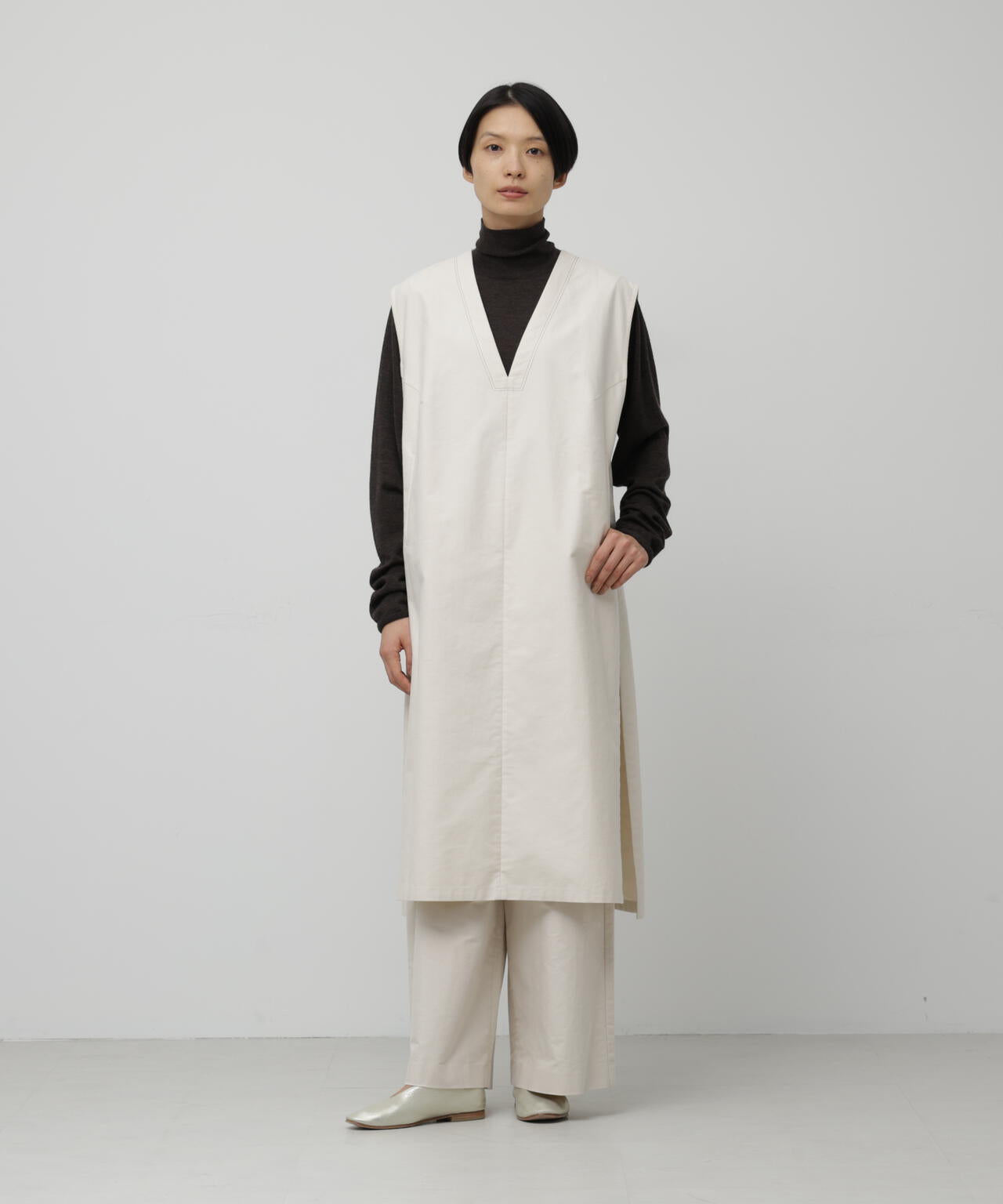 ハイゲージタートルニットプルオーバー