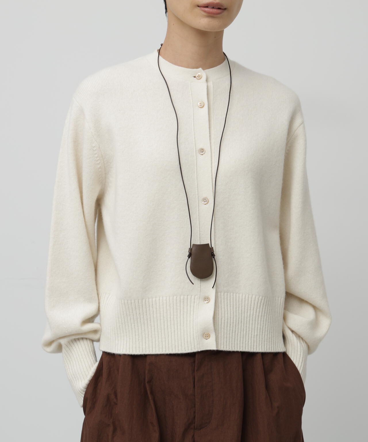 オリジナル レザーネックレス