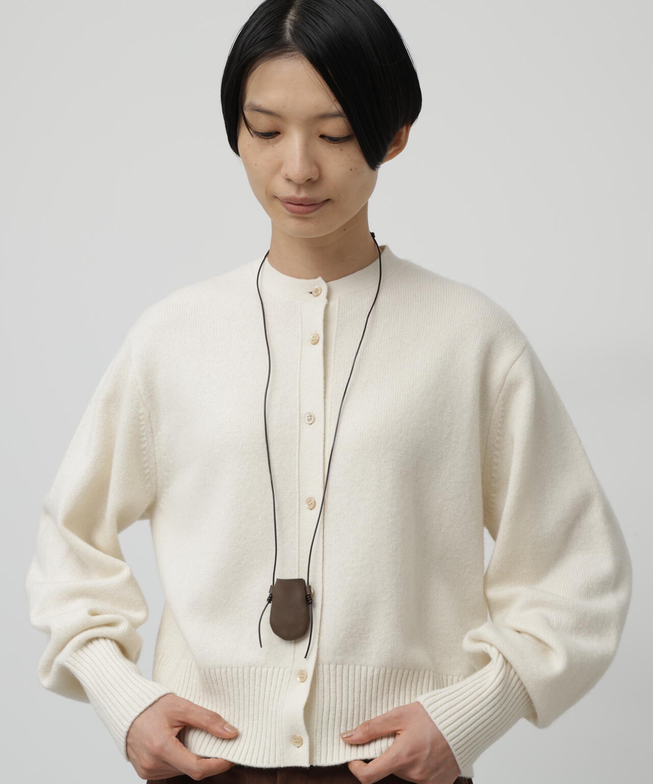 オリジナル レザーネックレス