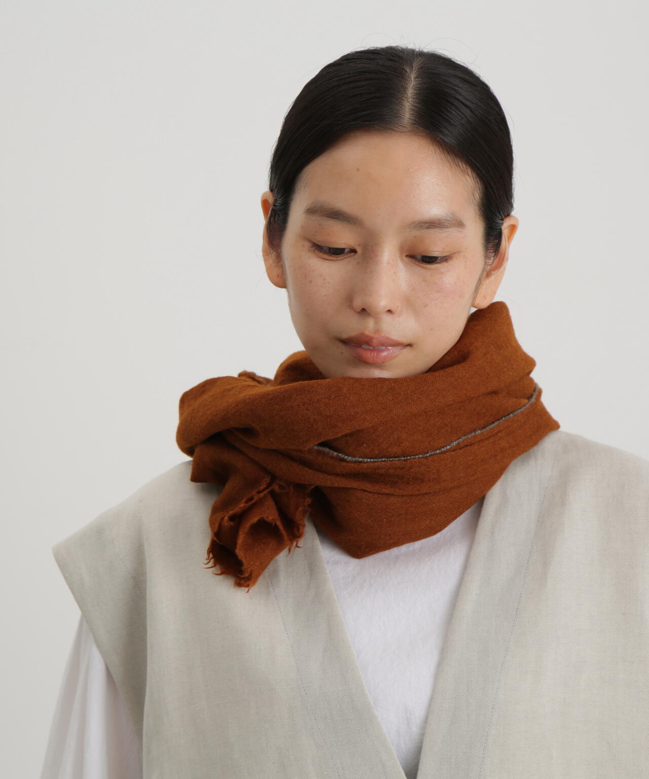 MOISMONT ウールカシミヤストール
