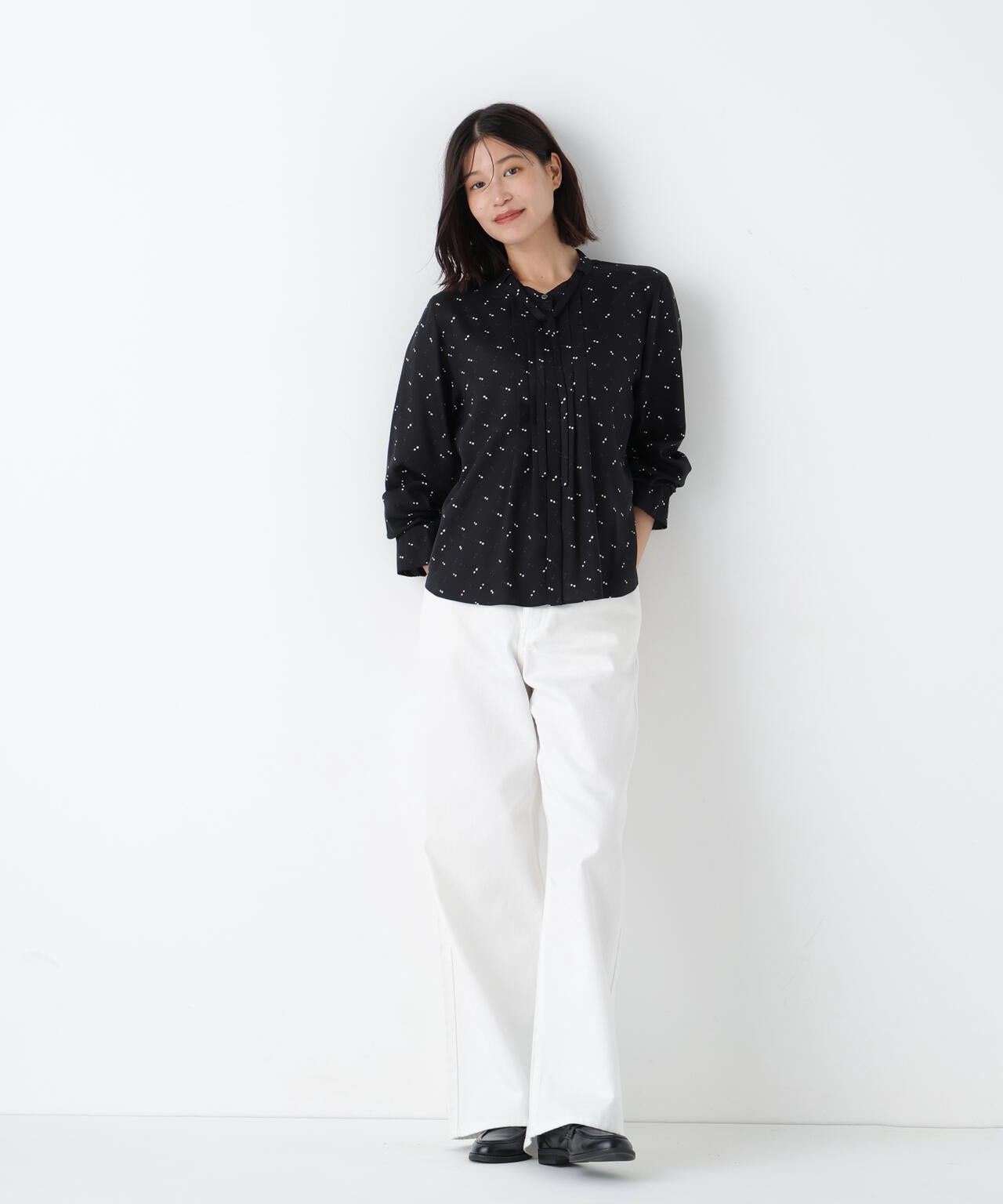 テンセルビエラタイブラウス