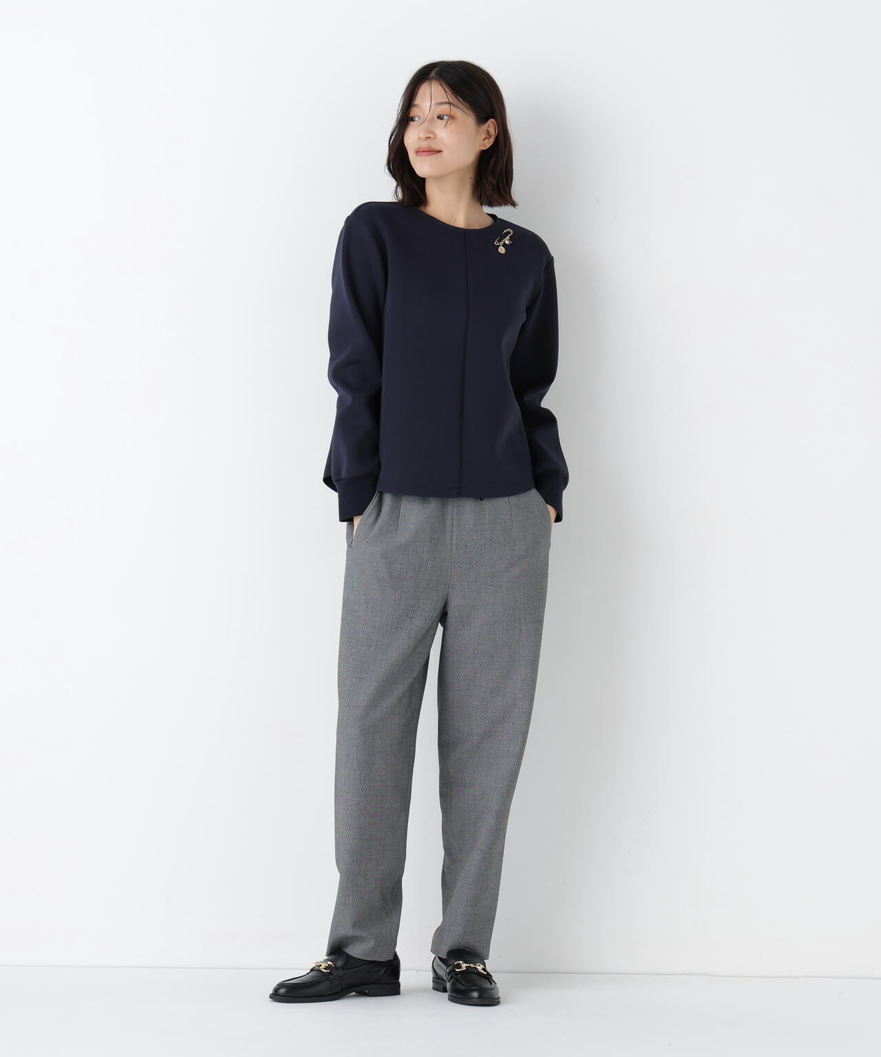 ダンボールクルーネックプルオーバー