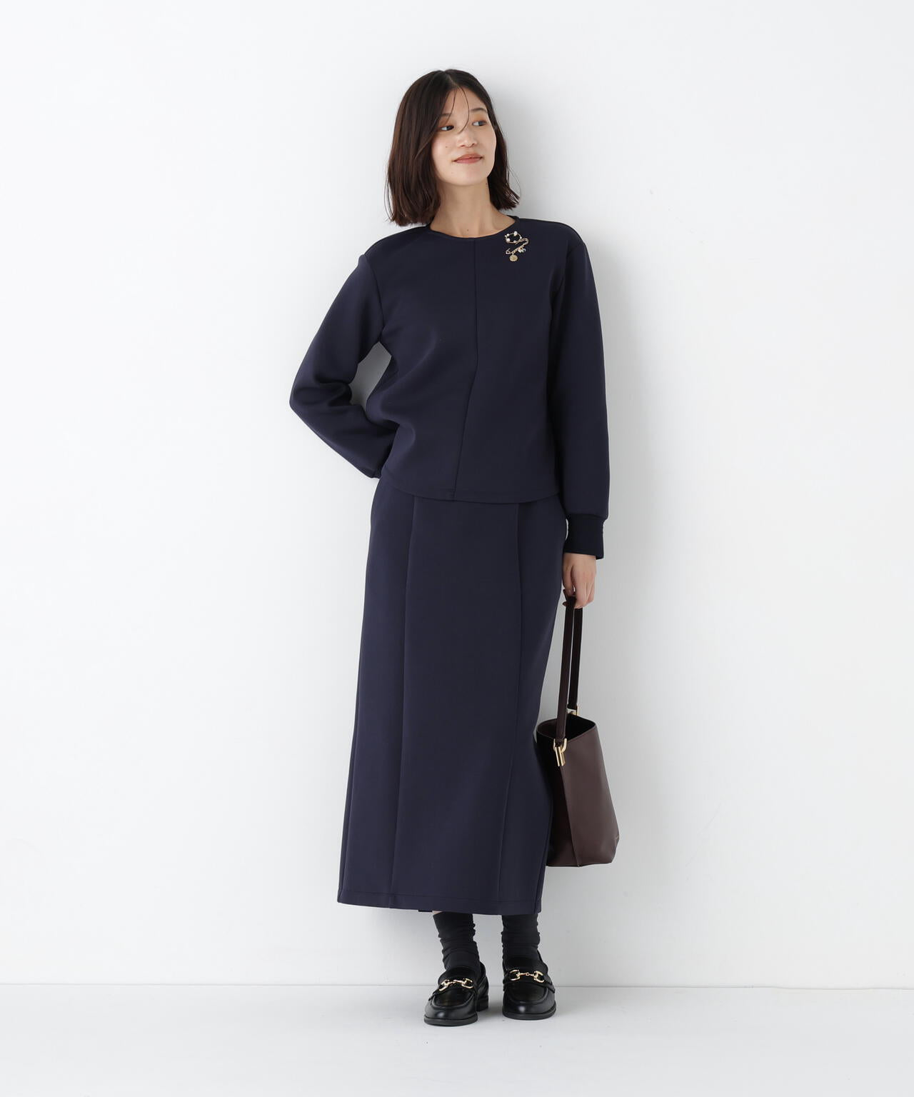 ダンボールクルーネックプルオーバー