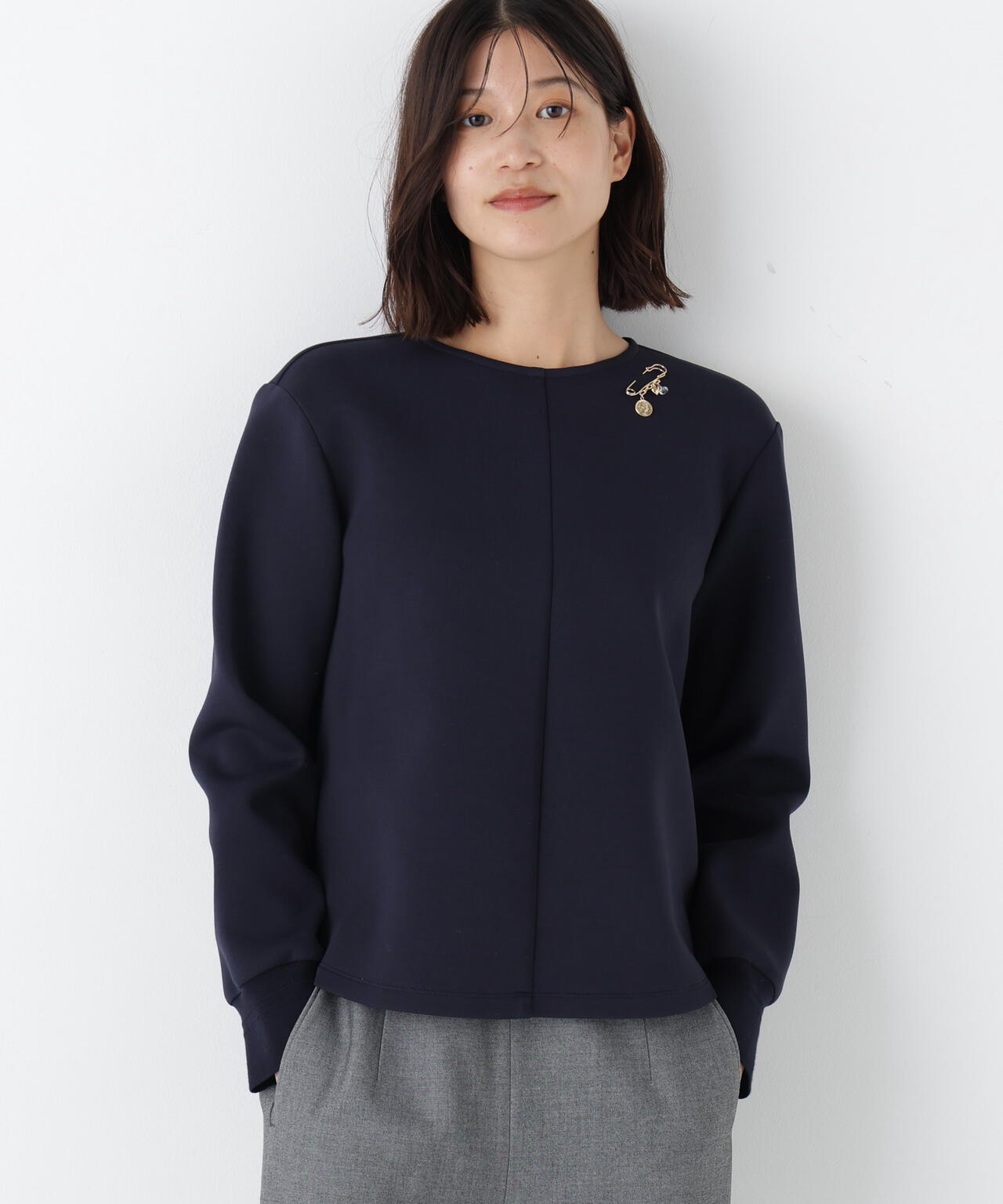 ダンボールクルーネックプルオーバー