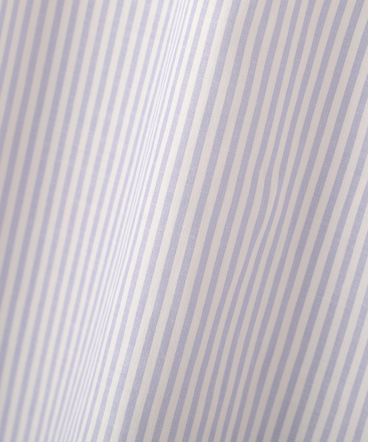 《洗える》ストライプボリュームブラウス