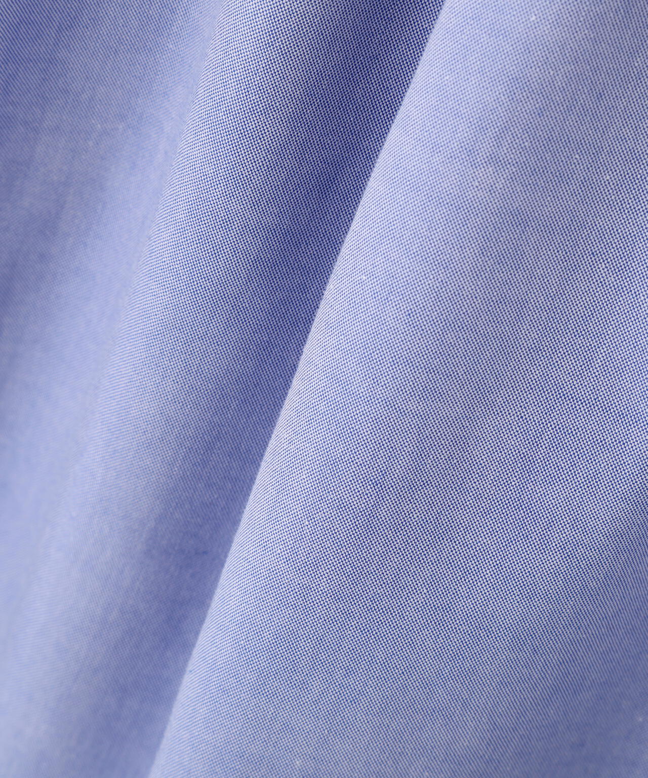 《洗える》シャンブレーオックスドロストブラウス