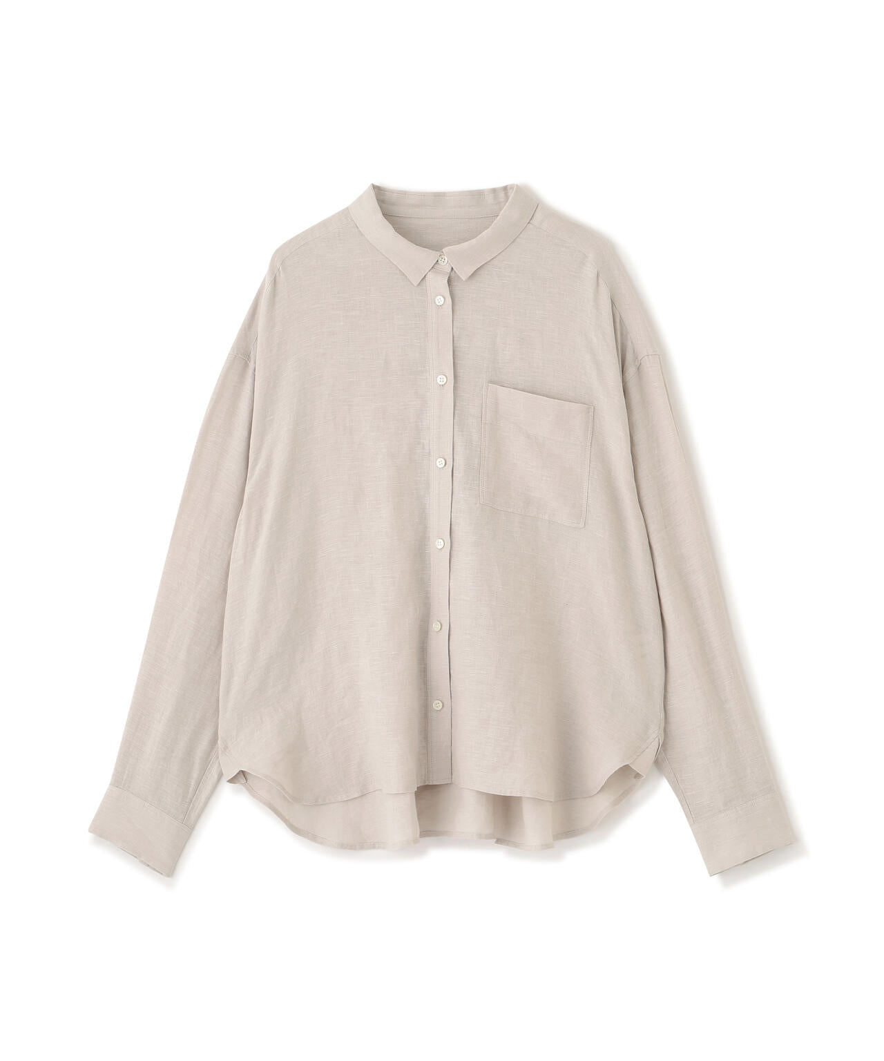 《名品 / リネン100% / 洗える》ハードマンリネンシャツ
