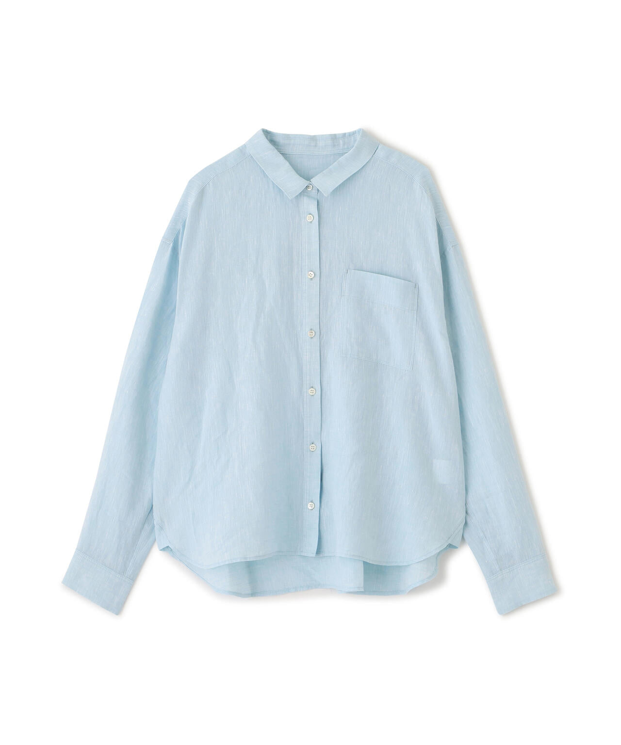 《名品 / リネン100% / 洗える》ハードマンリネンシャツ