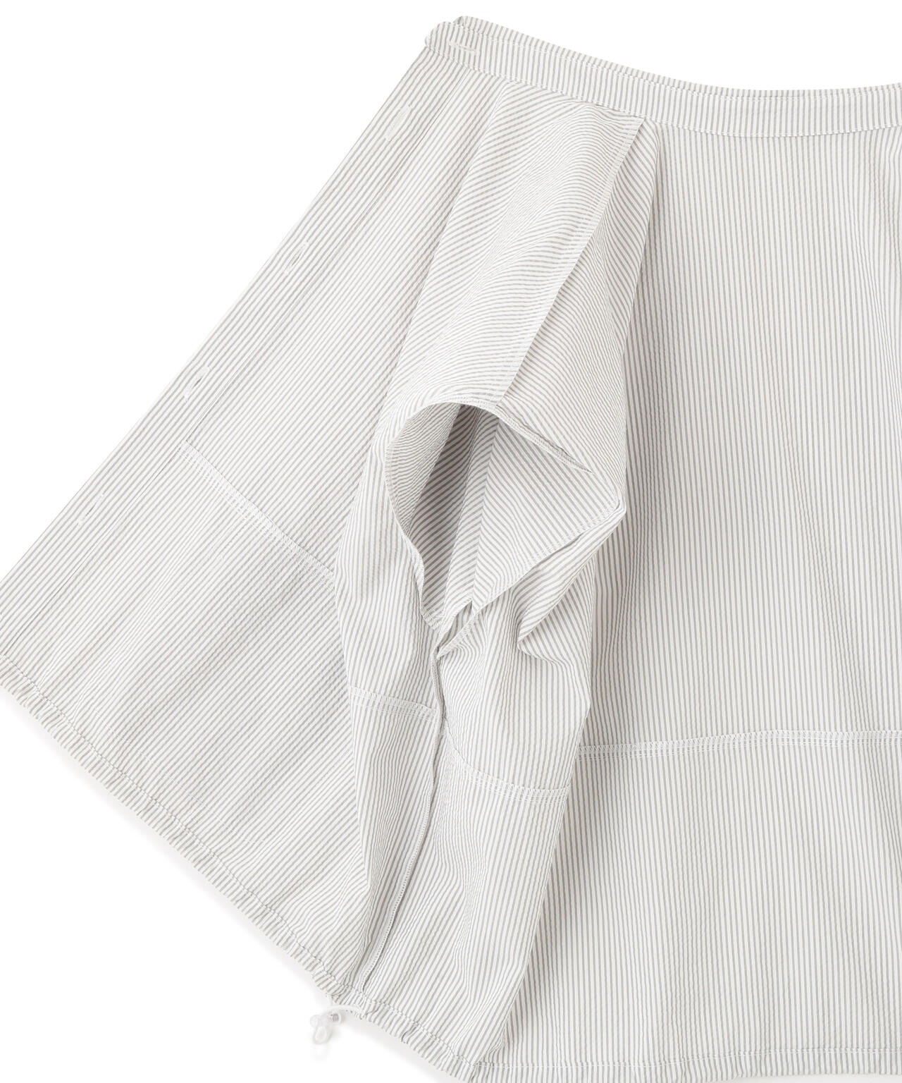 《洗える》サッカーシャツ羽織り