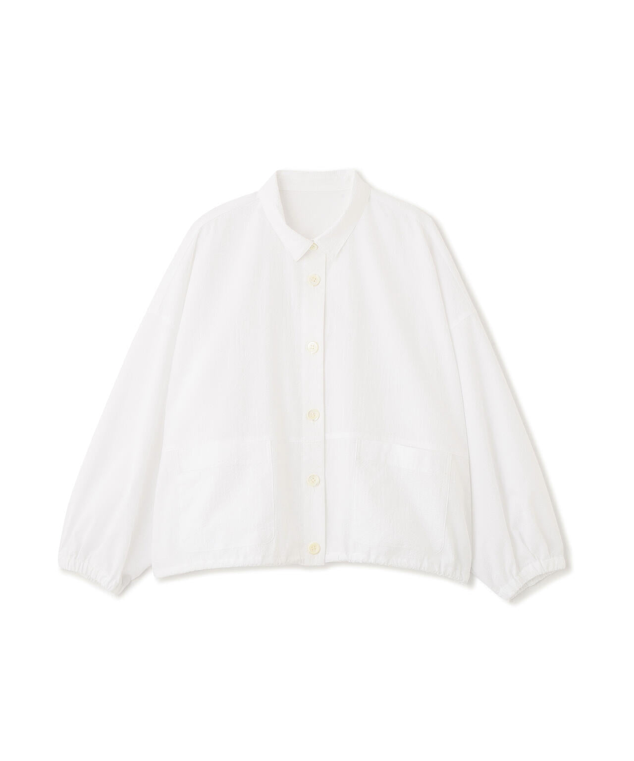 《洗える》サッカーシャツ羽織り