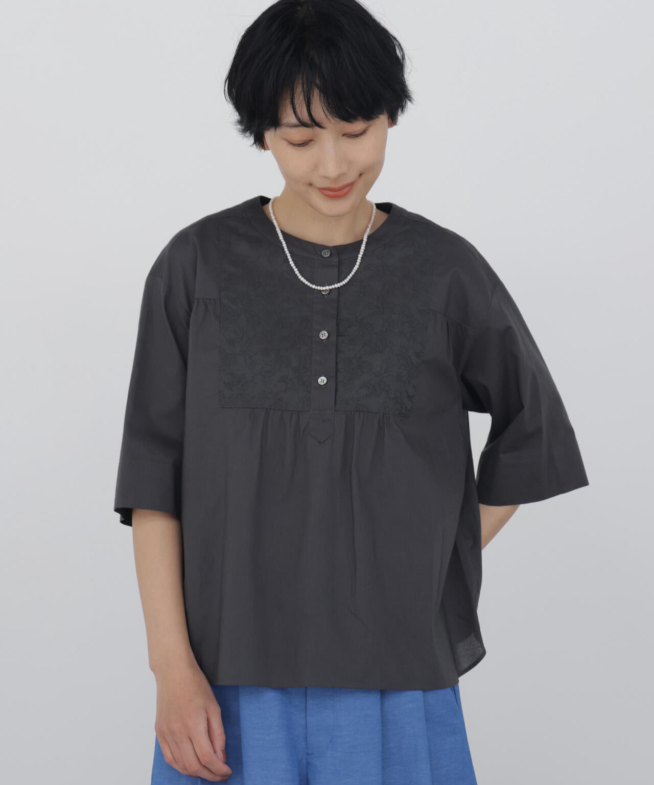 166cm B/78 W/58 H/86 着用サイズ:M