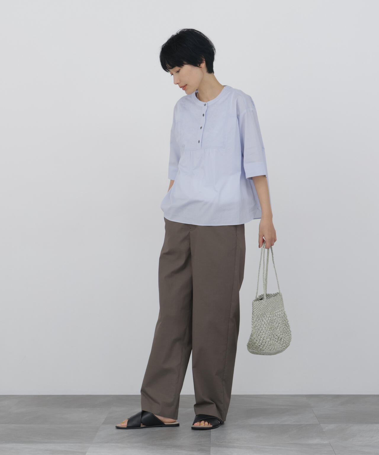 166cm B/78 W/58 H/86 着用サイズ:M