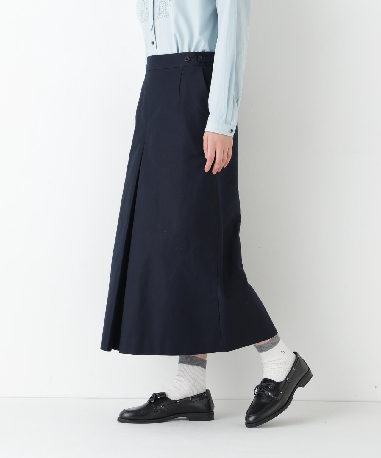 ≪洗える≫ライトモールスキンAラインスカート