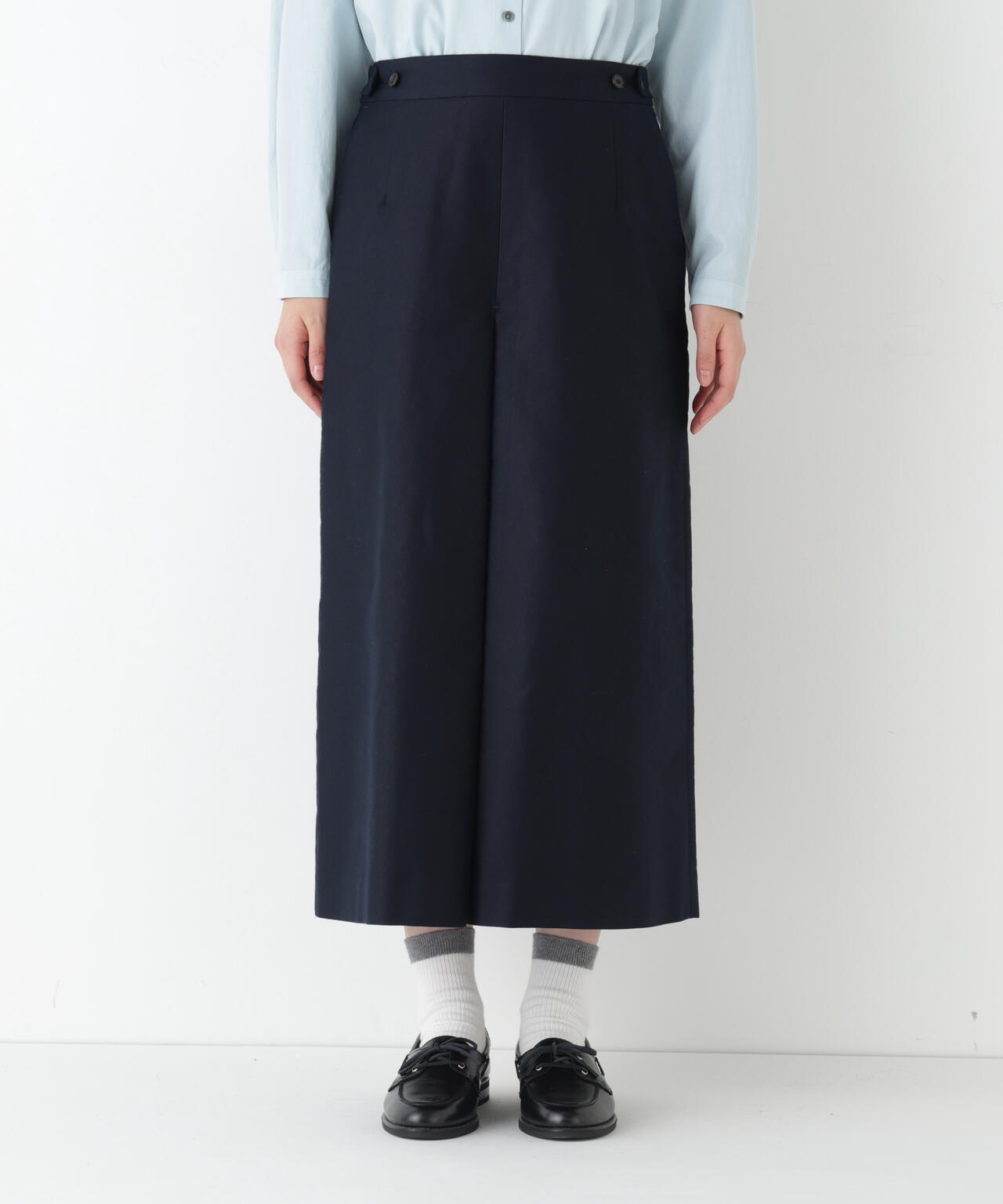 ≪洗える≫ライトモールスキンAラインスカート