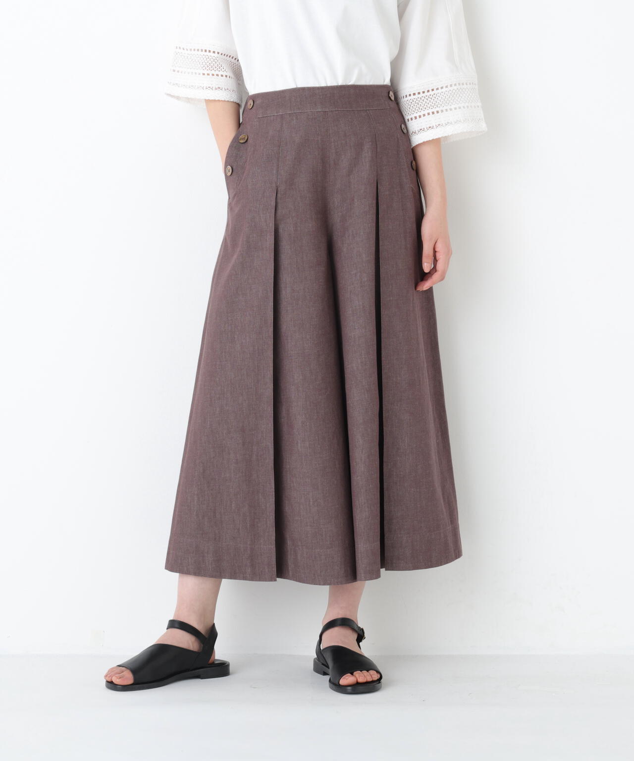 《定番素材 / マルチサイズ / 洗える》ライトオンスデニムタックスカーチョ