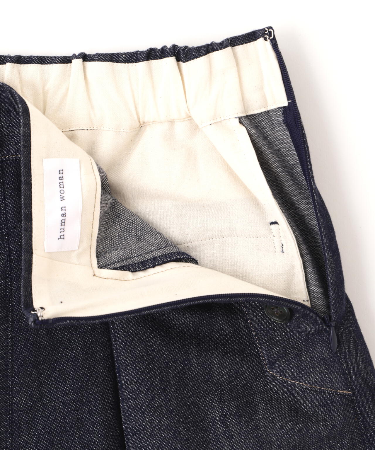 《定番素材 / マルチサイズ / 洗える》ライトオンスデニムタックスカーチョ