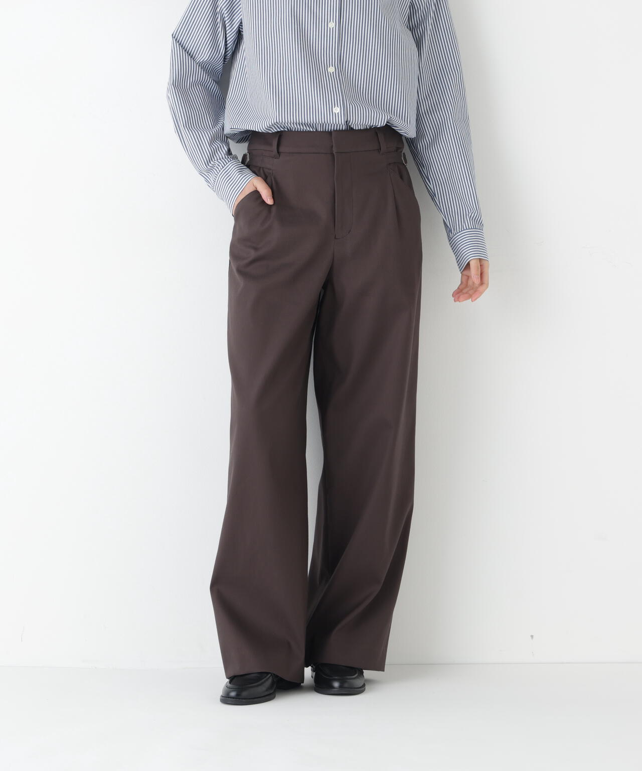 OGダブルクロスセミワイドパンツ