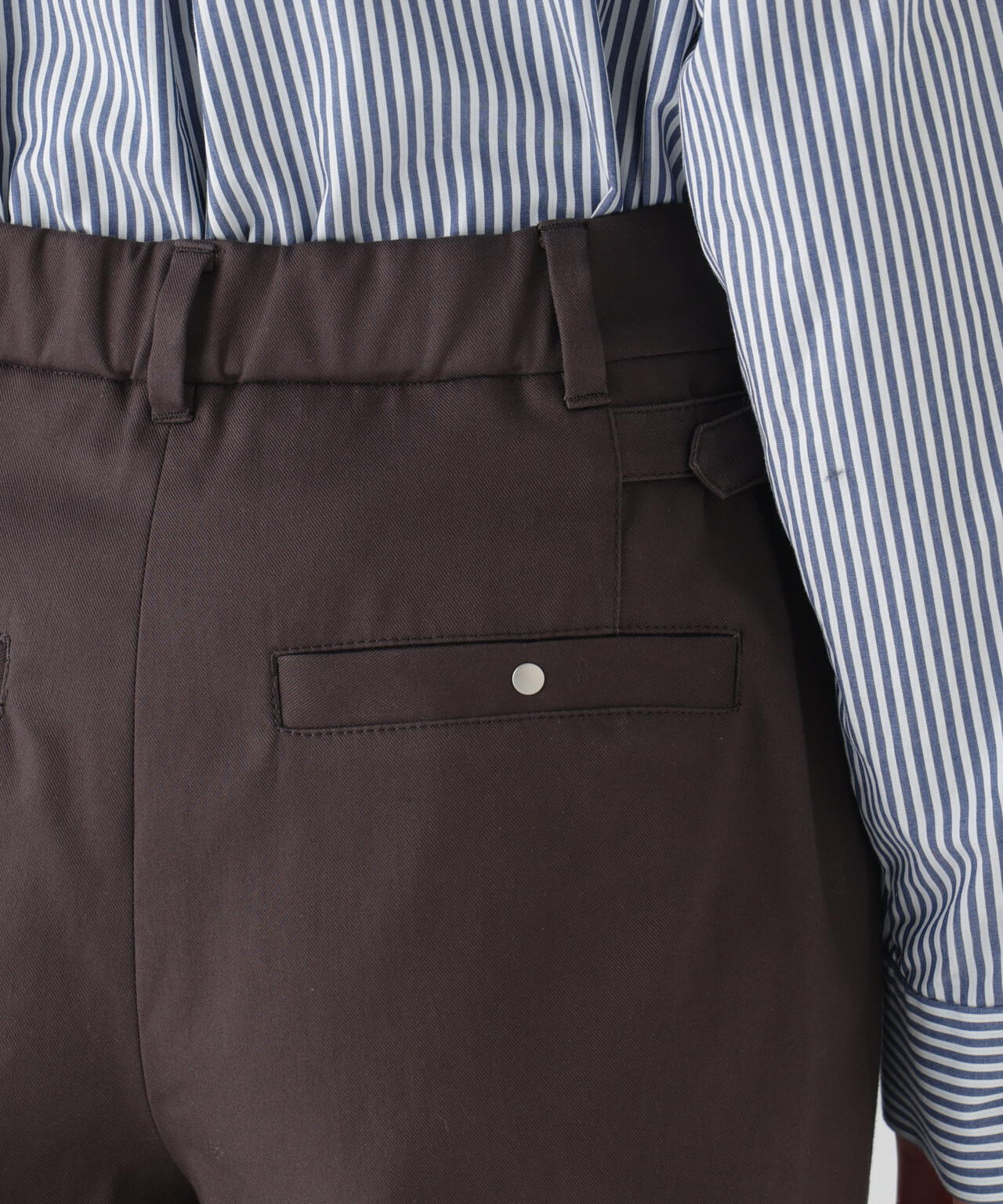 OGダブルクロスセミワイドパンツ