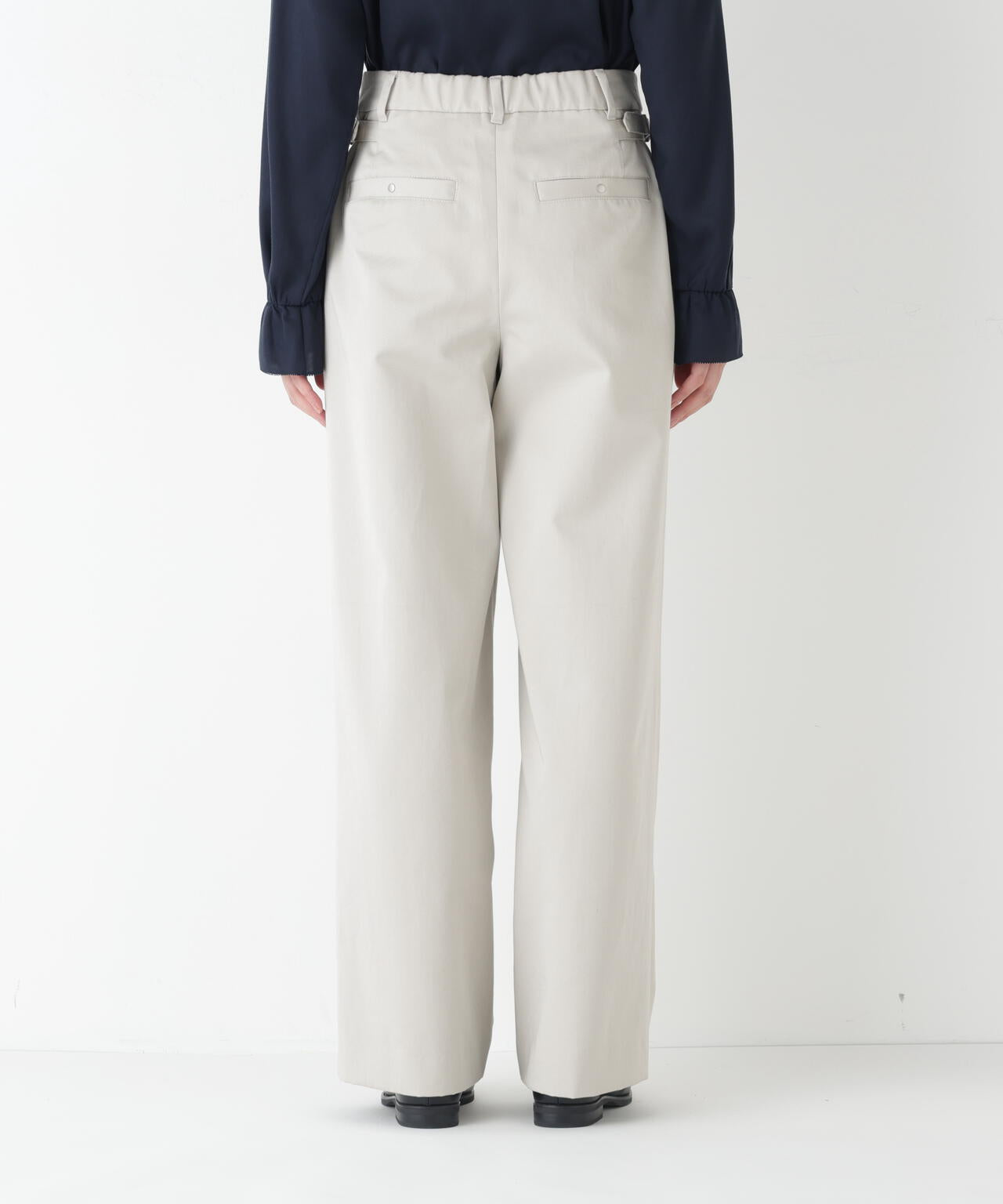 OGダブルクロスセミワイドパンツ