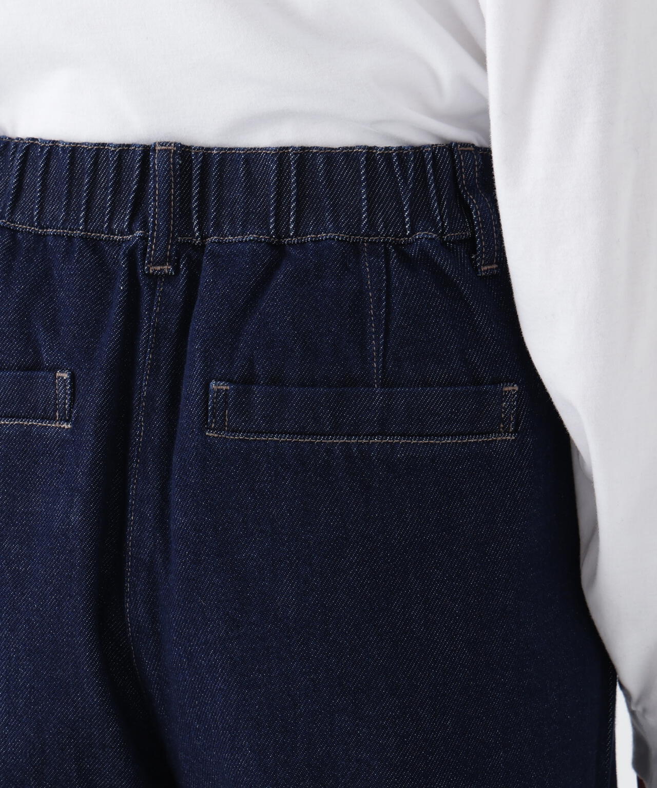 ソフトデニムバレルパンツ