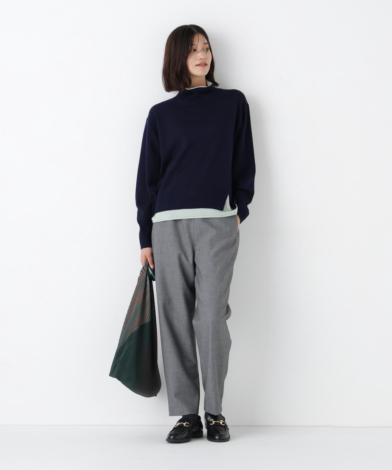 《機能性ストレッチ素材》2wayストレッチテーパードパンツ