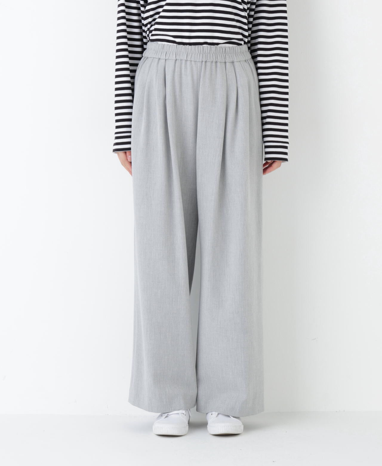 裏起毛ワイドパンツ