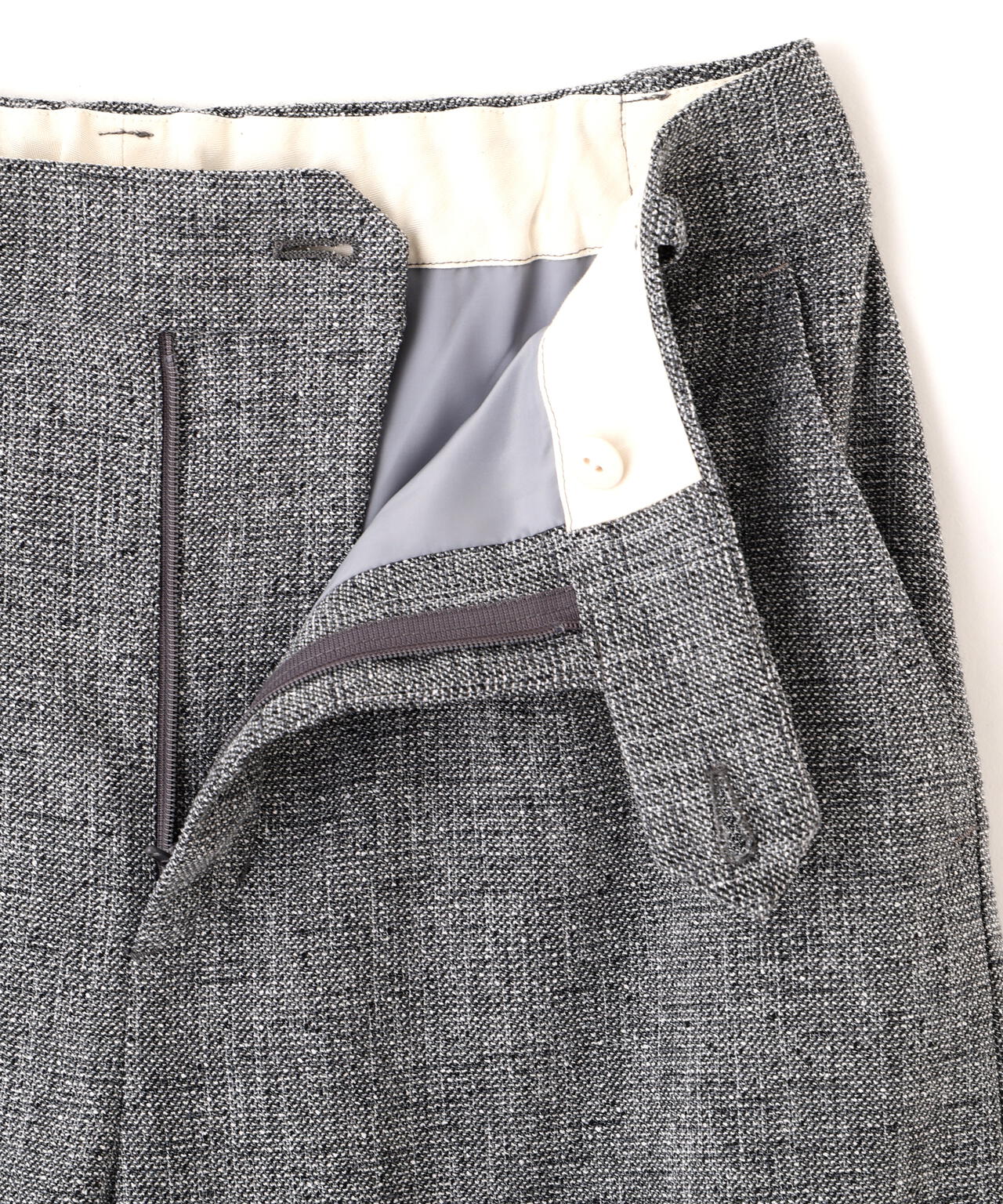 ≪セットアップ可≫ツィードセミワイドパンツ