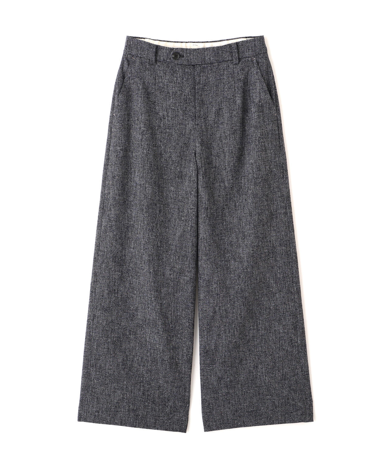 ≪セットアップ可≫ツィードセミワイドパンツ