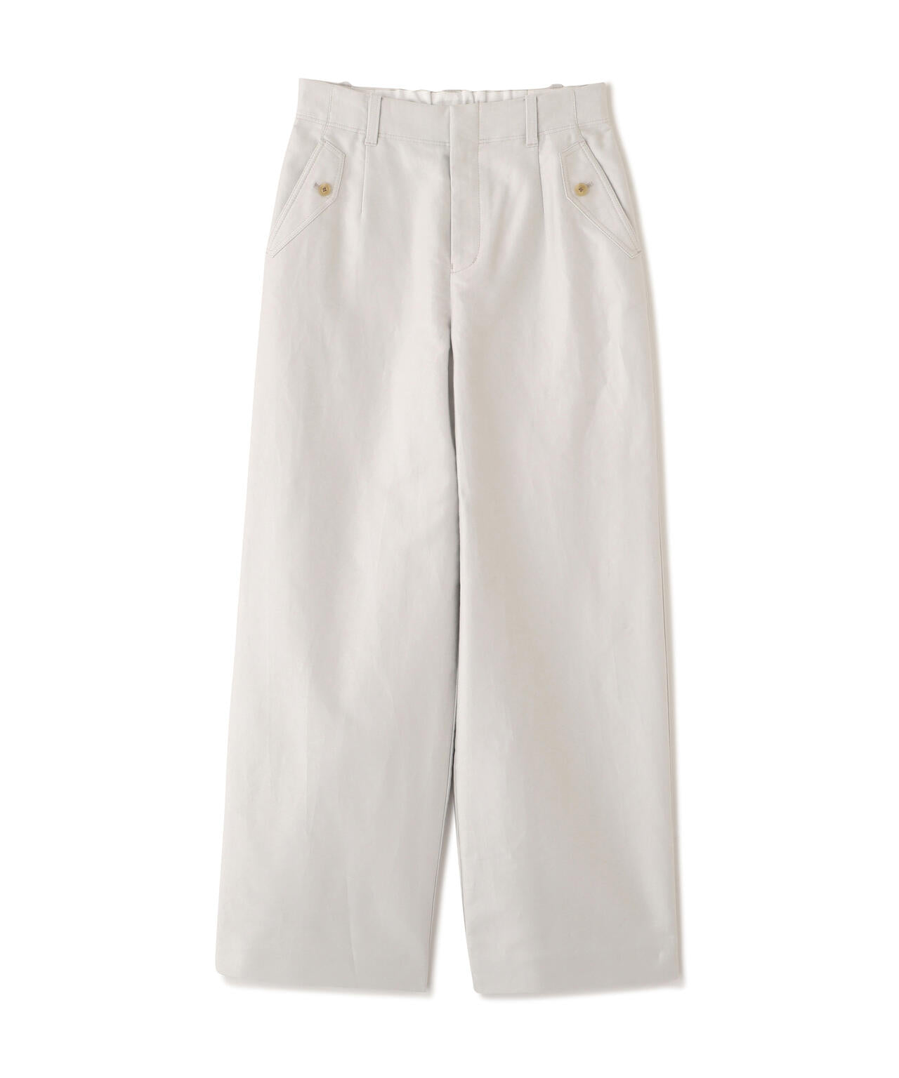 ≪マルチサイズ / 洗える≫ライトモールスキンセミワイドパンツ