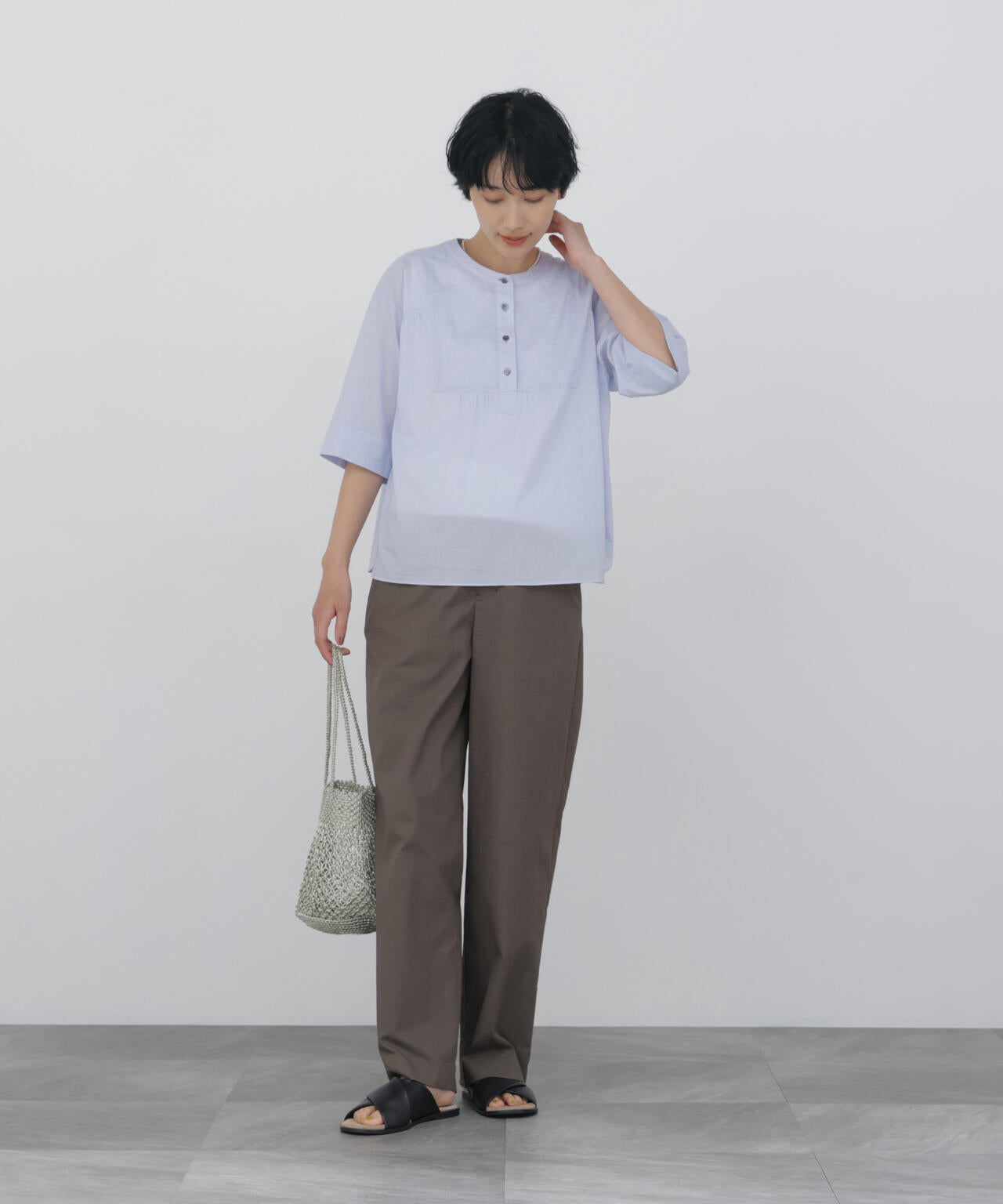 166cm B/78 W/58 H/86 着用サイズ:M