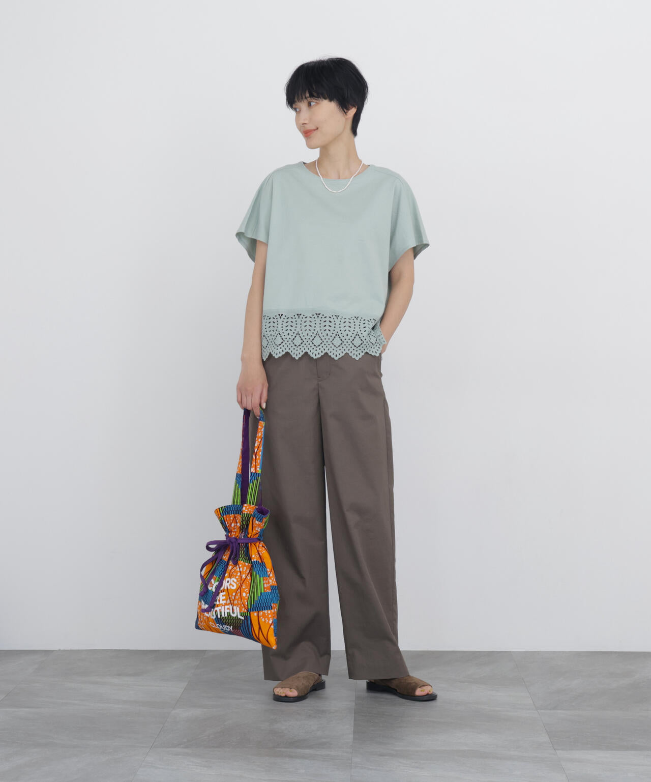 166cm B/78 W/58 H/86 着用サイズ:M