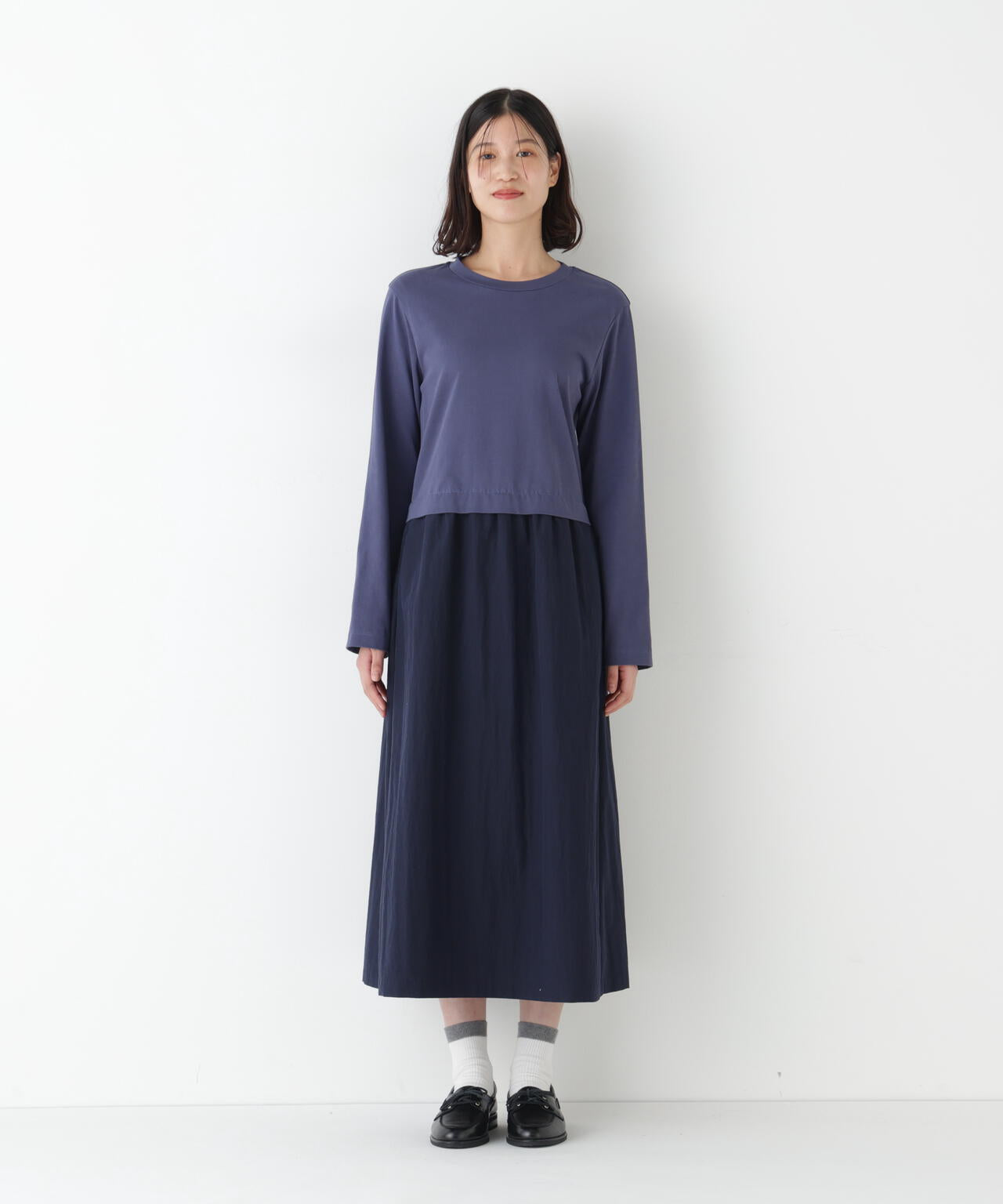 ドッキングプルオーバーワンピース