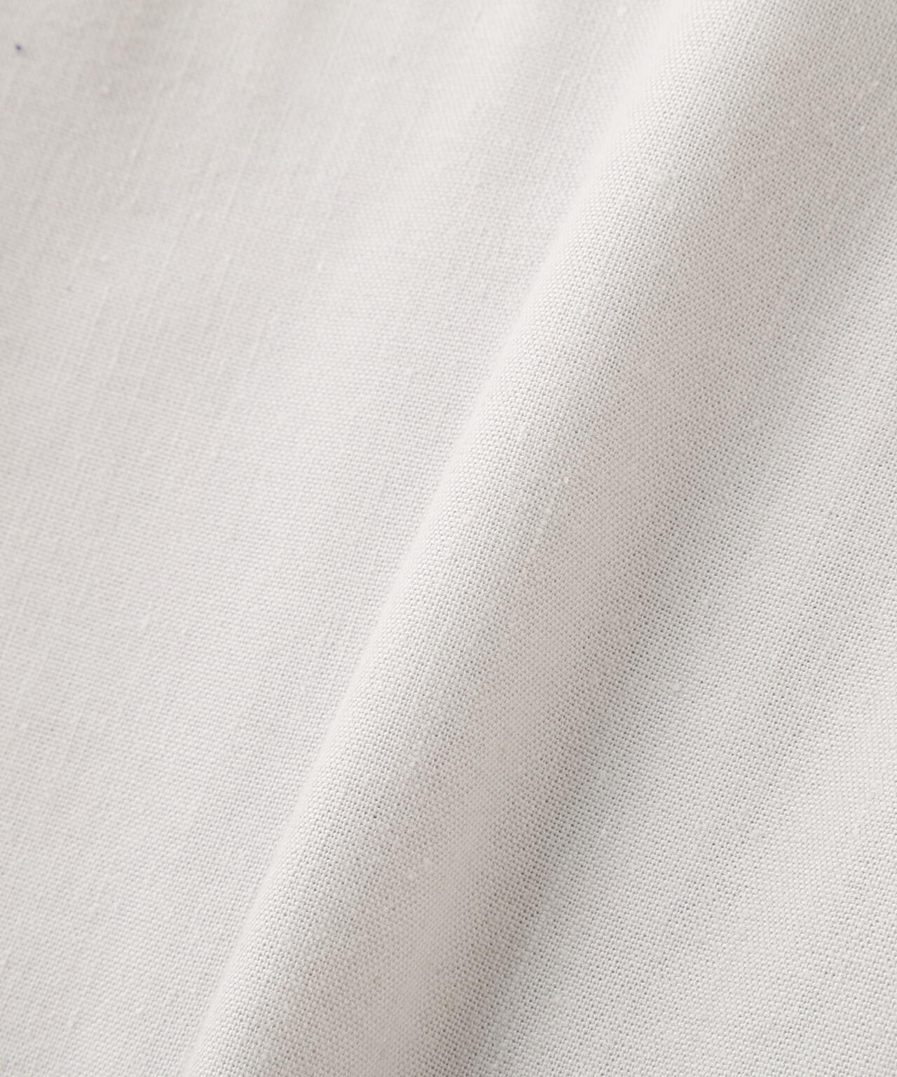 《定番素材 / 洗える》ドライタッチリネン混ショートジレ