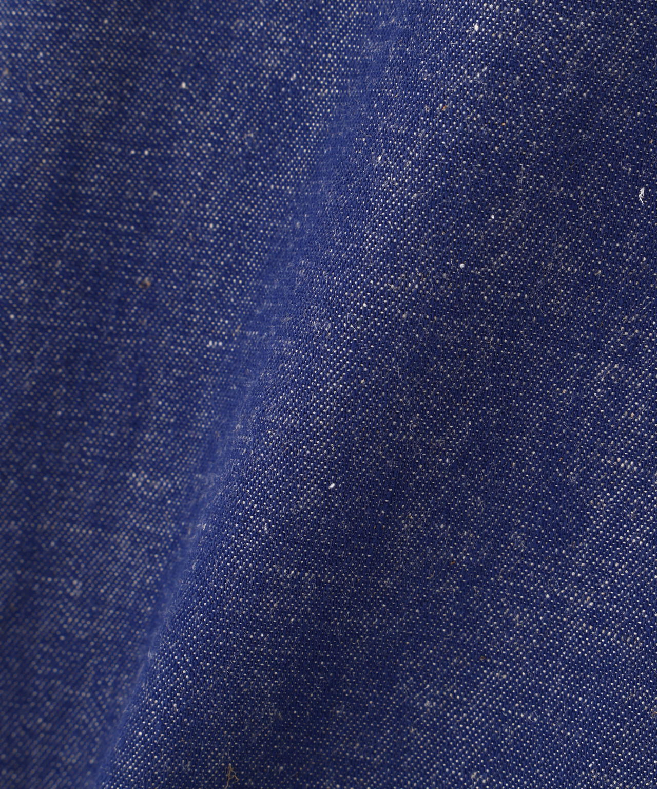 《洗える》綿麻ライトオンスデニムブルゾン