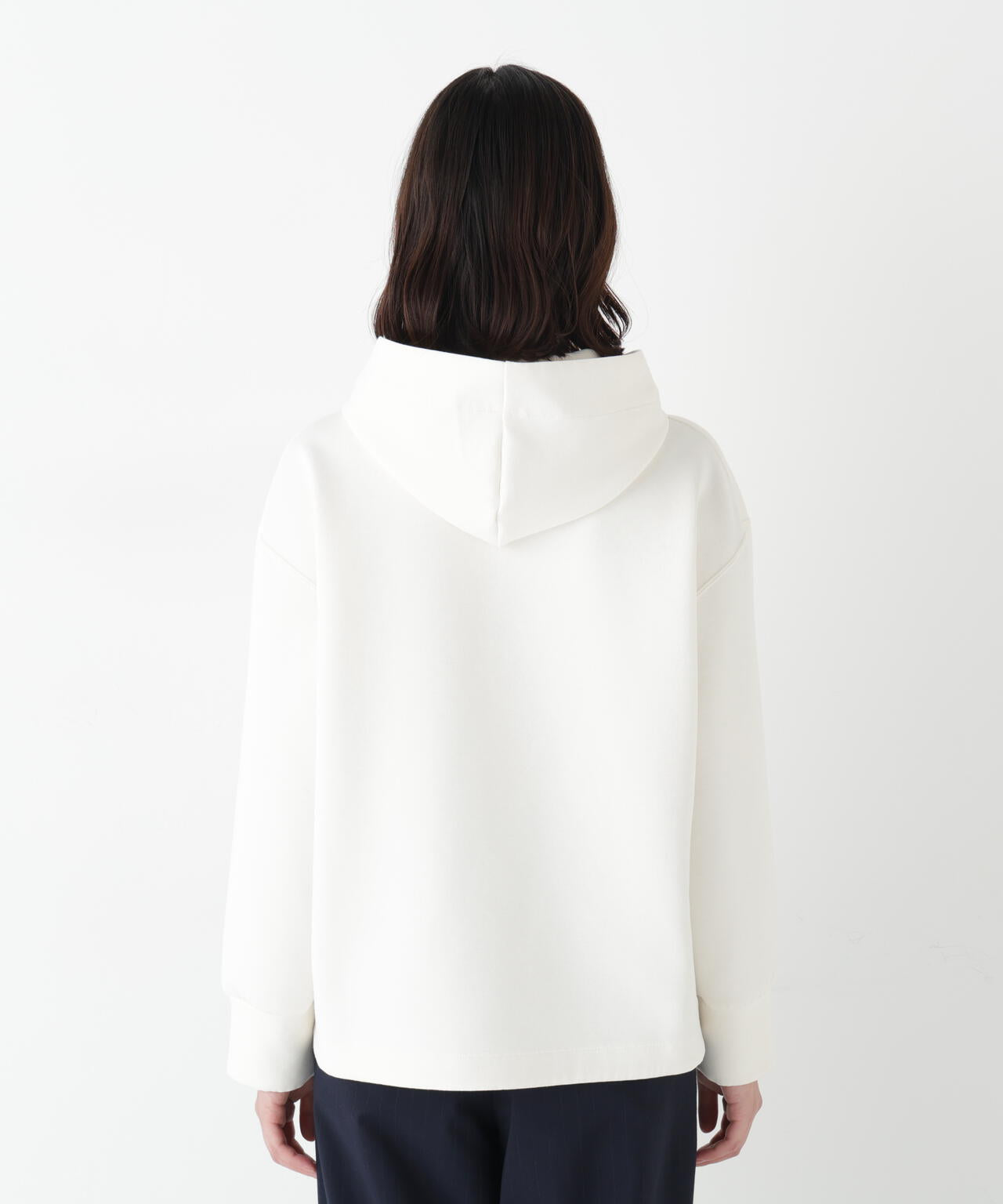 ロゴフーディーダンボールプルオーバー