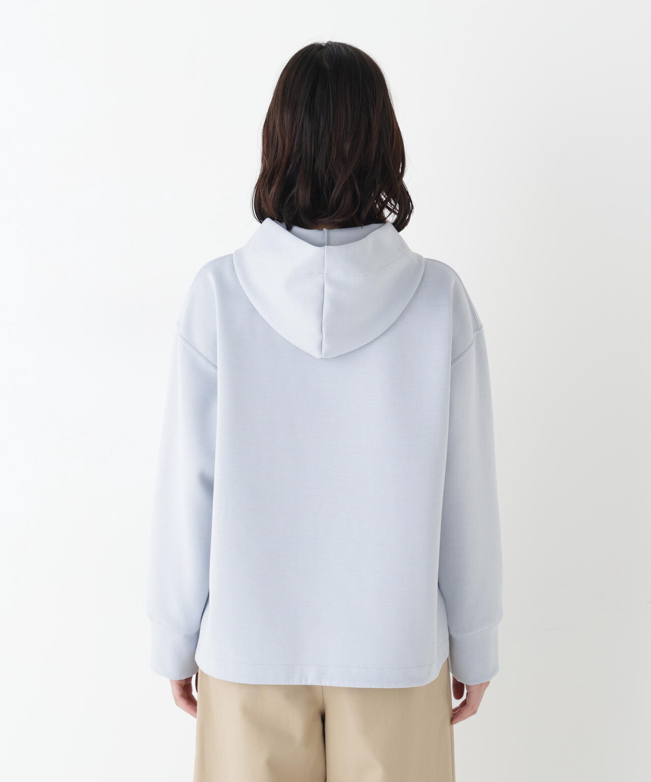 ロゴフーディーダンボールプルオーバー