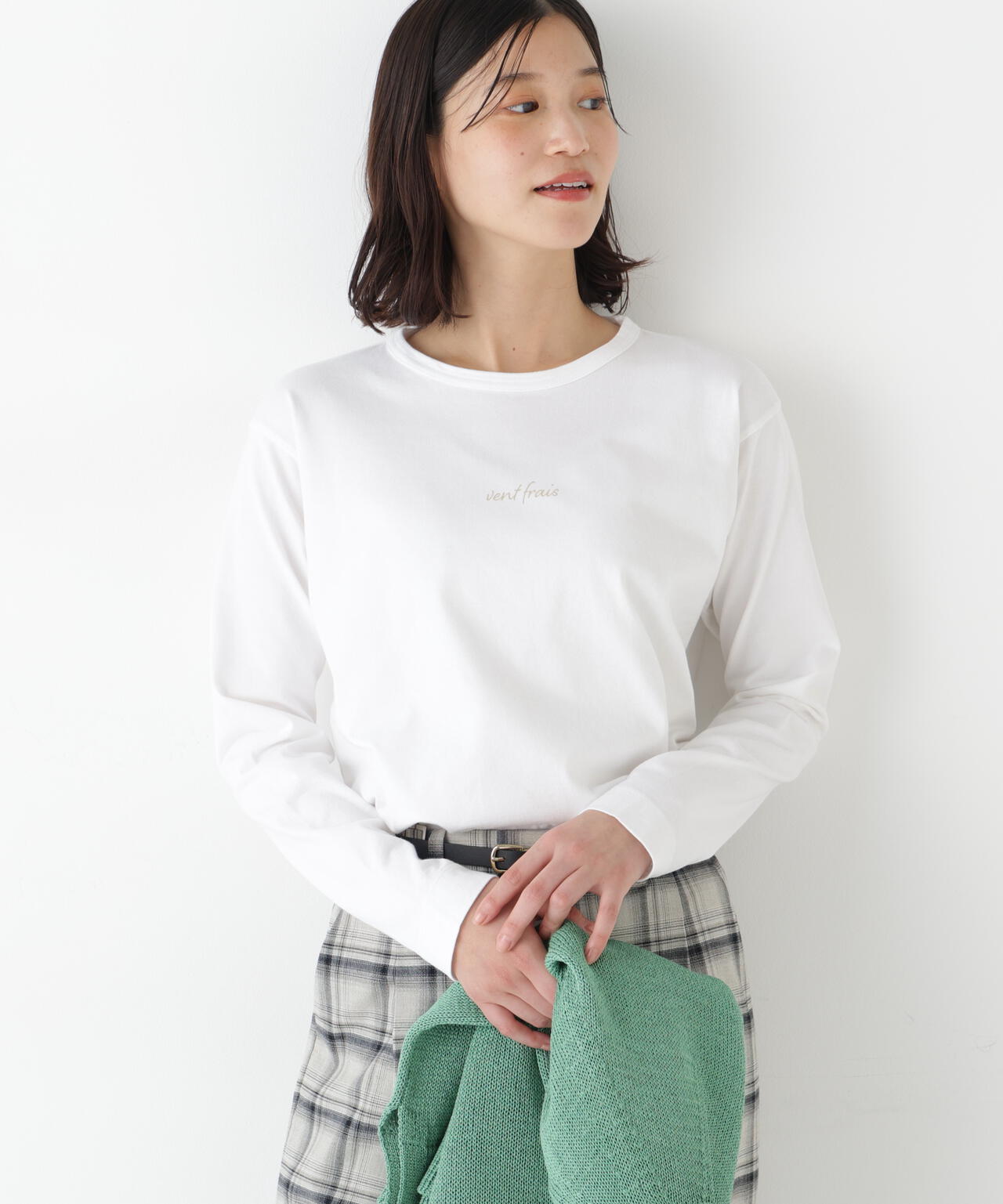 ロゴ長袖Tシャツ