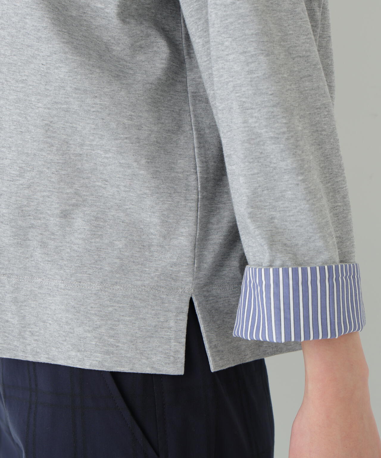 《接触冷感》クールマックス マリンディティールカットソー