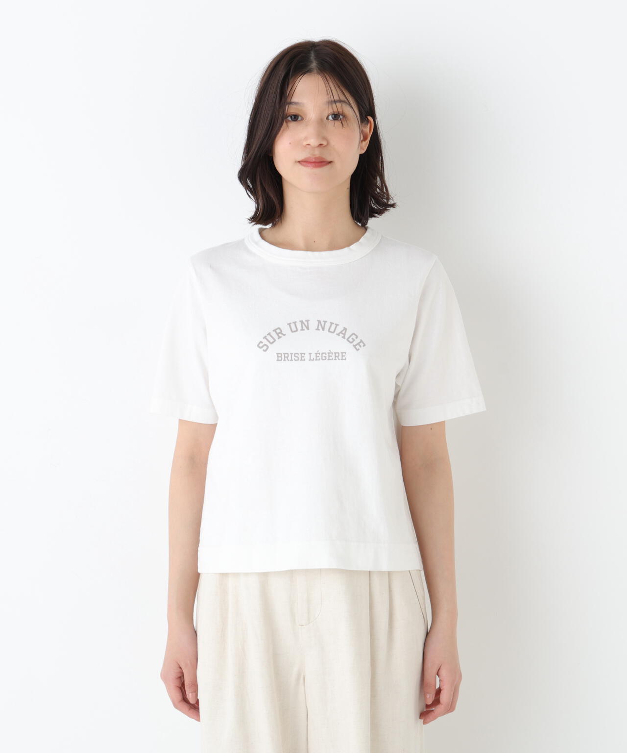 《リサイクル素材使用》TSUNAGU ロゴTシャツ